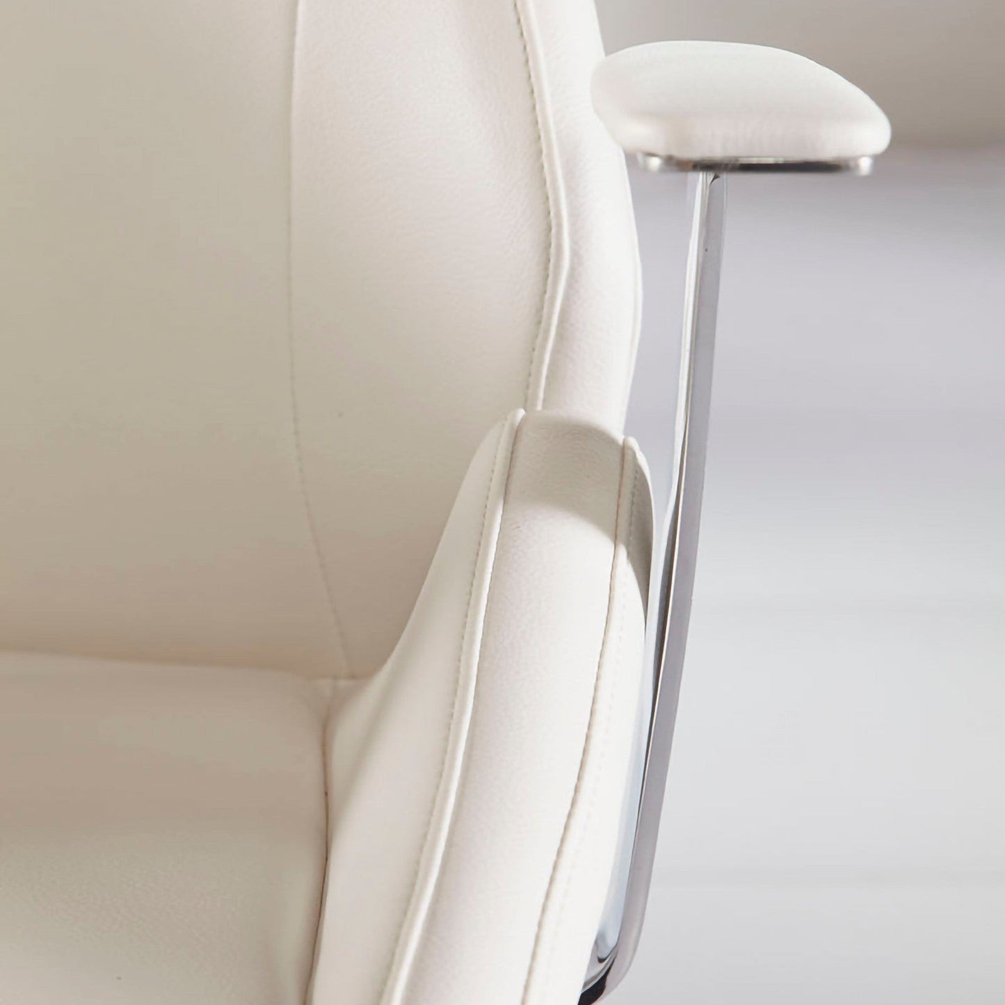 Chaise de bureau à dossier bas Bergen de style européen