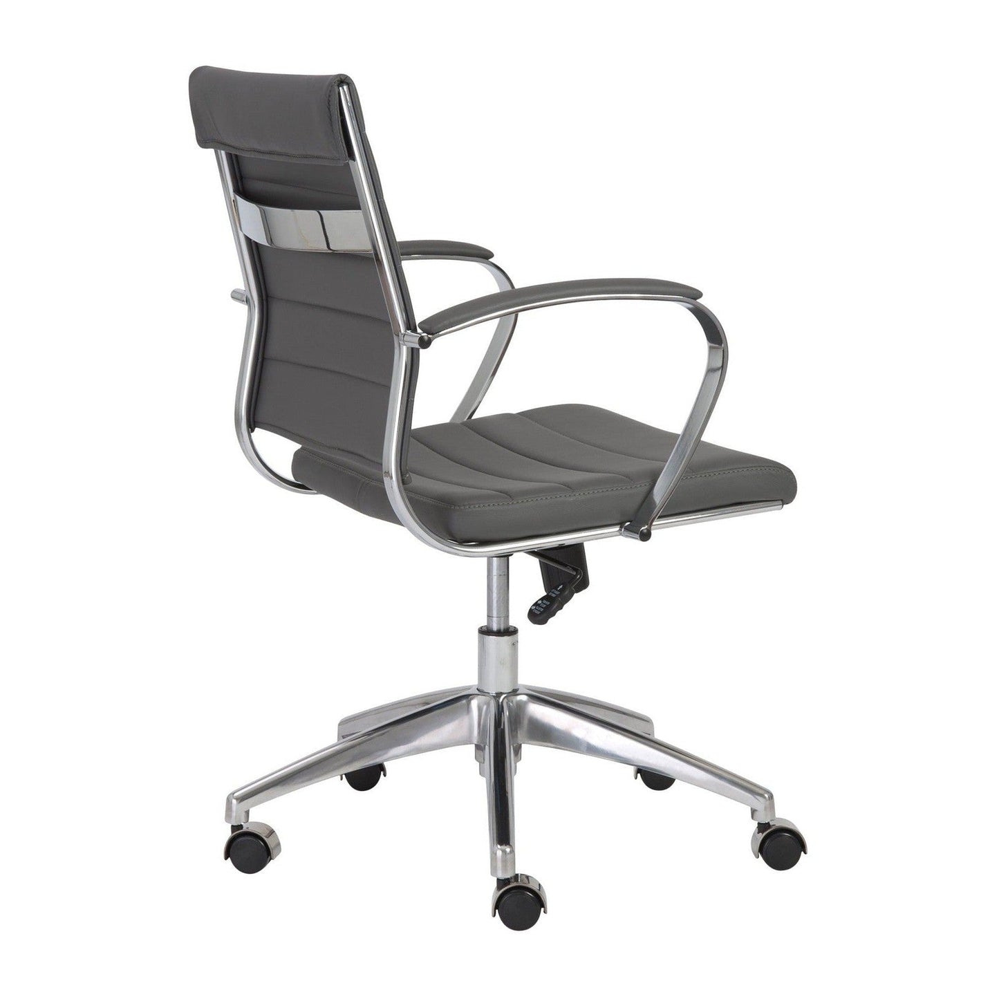 Chaise de bureau à dossier bas Axel de style européen