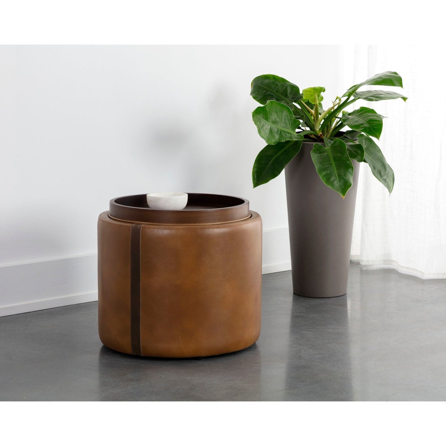 Pouf de rangement Sunpan Borelli