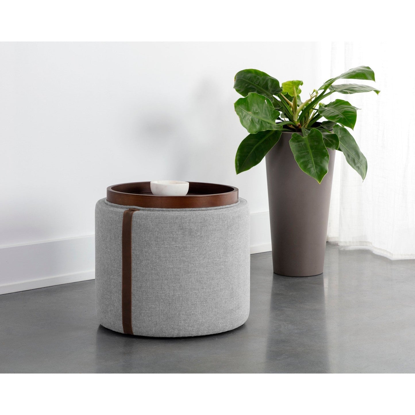Pouf de rangement Sunpan Borelli