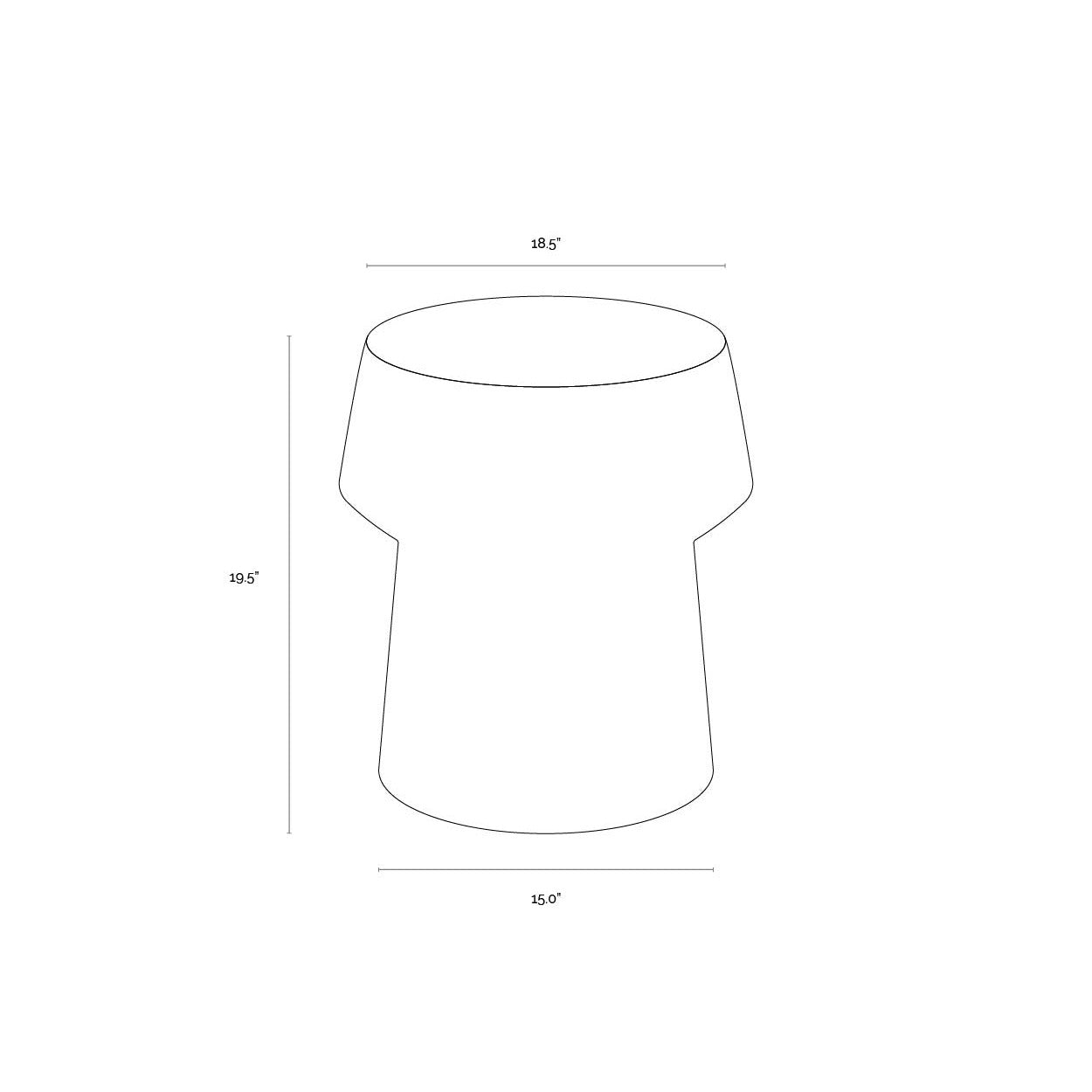 Table d'appoint Sunpan Brie