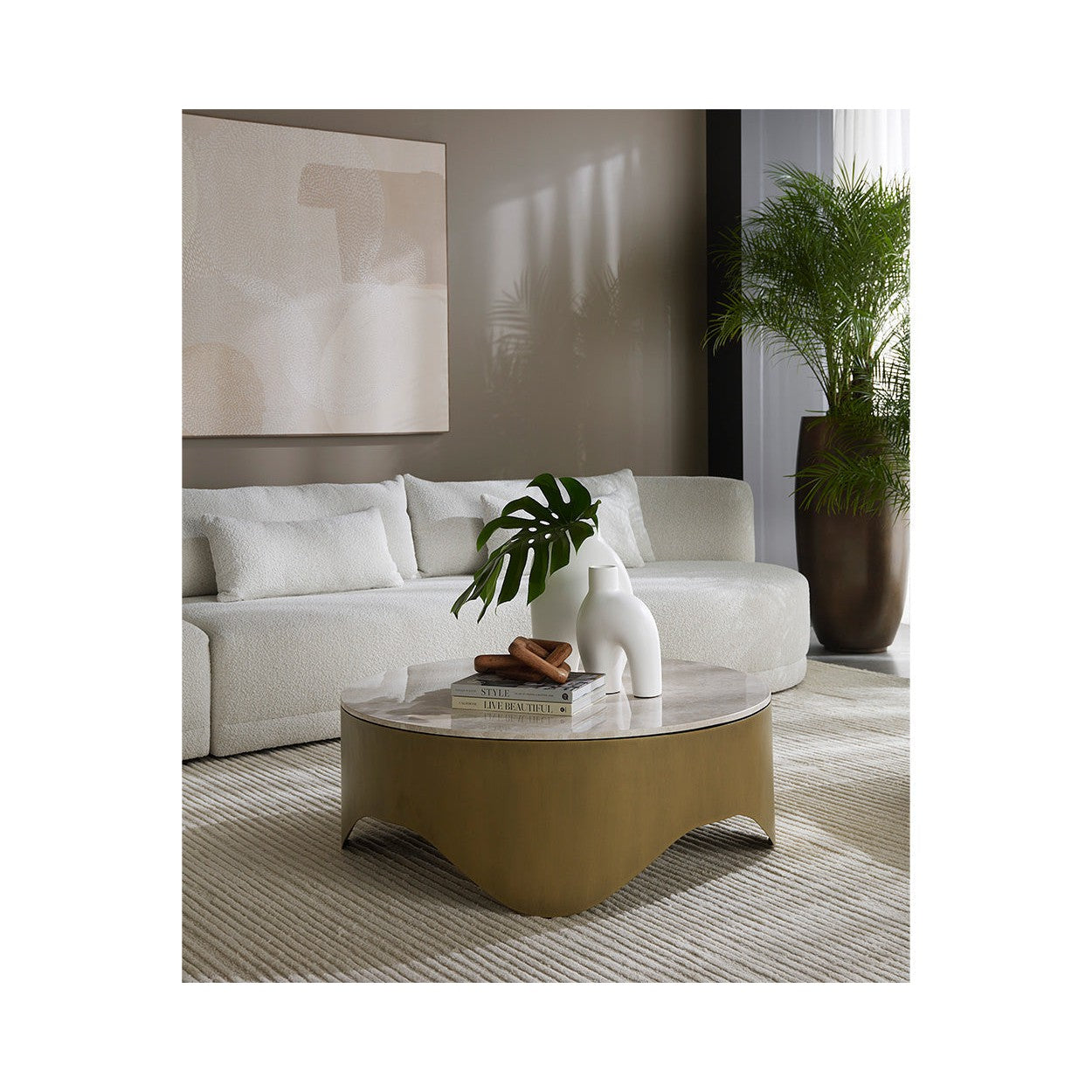 Table basse Sunpan Guinevere