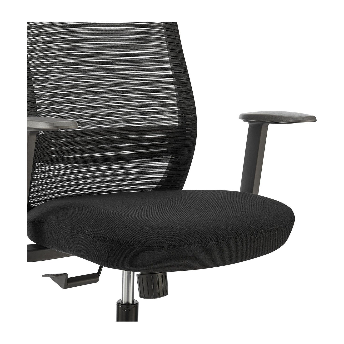 Chaise de bureau à dossier moyen Kasper de style européen