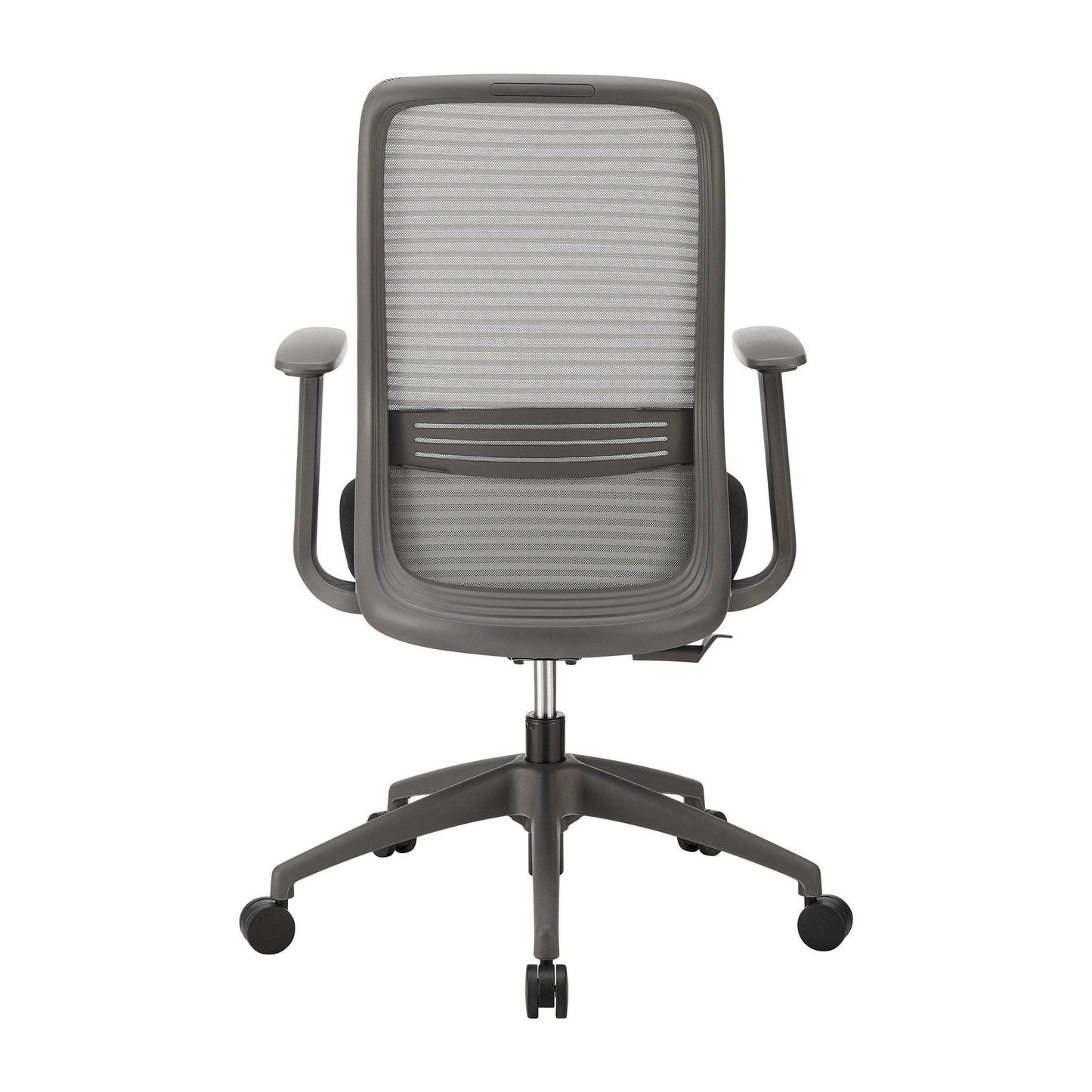 Chaise de bureau à dossier moyen Kasper de style européen