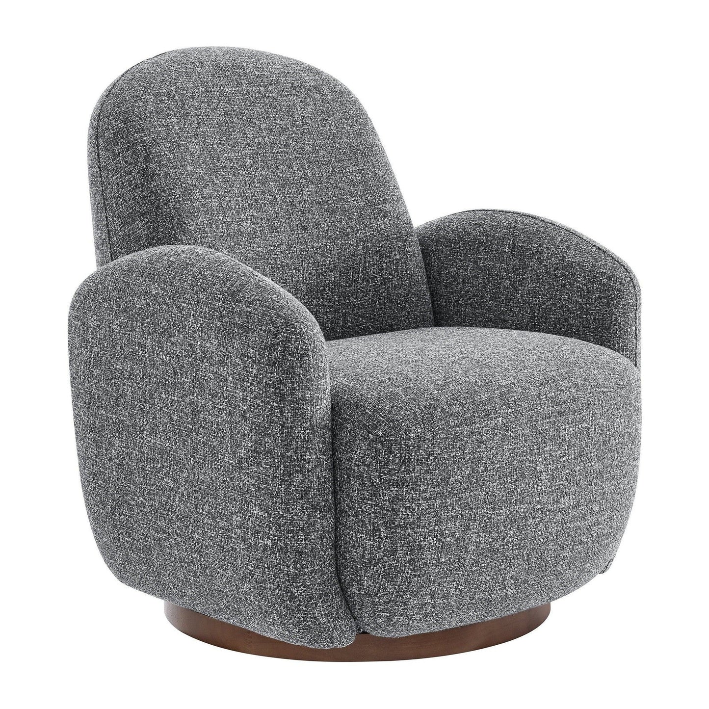 Fauteuil pivotant Brody de style européen