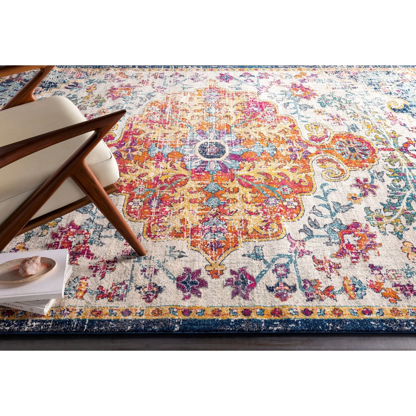 Tapis bohème vintage Caressa de Livabliss