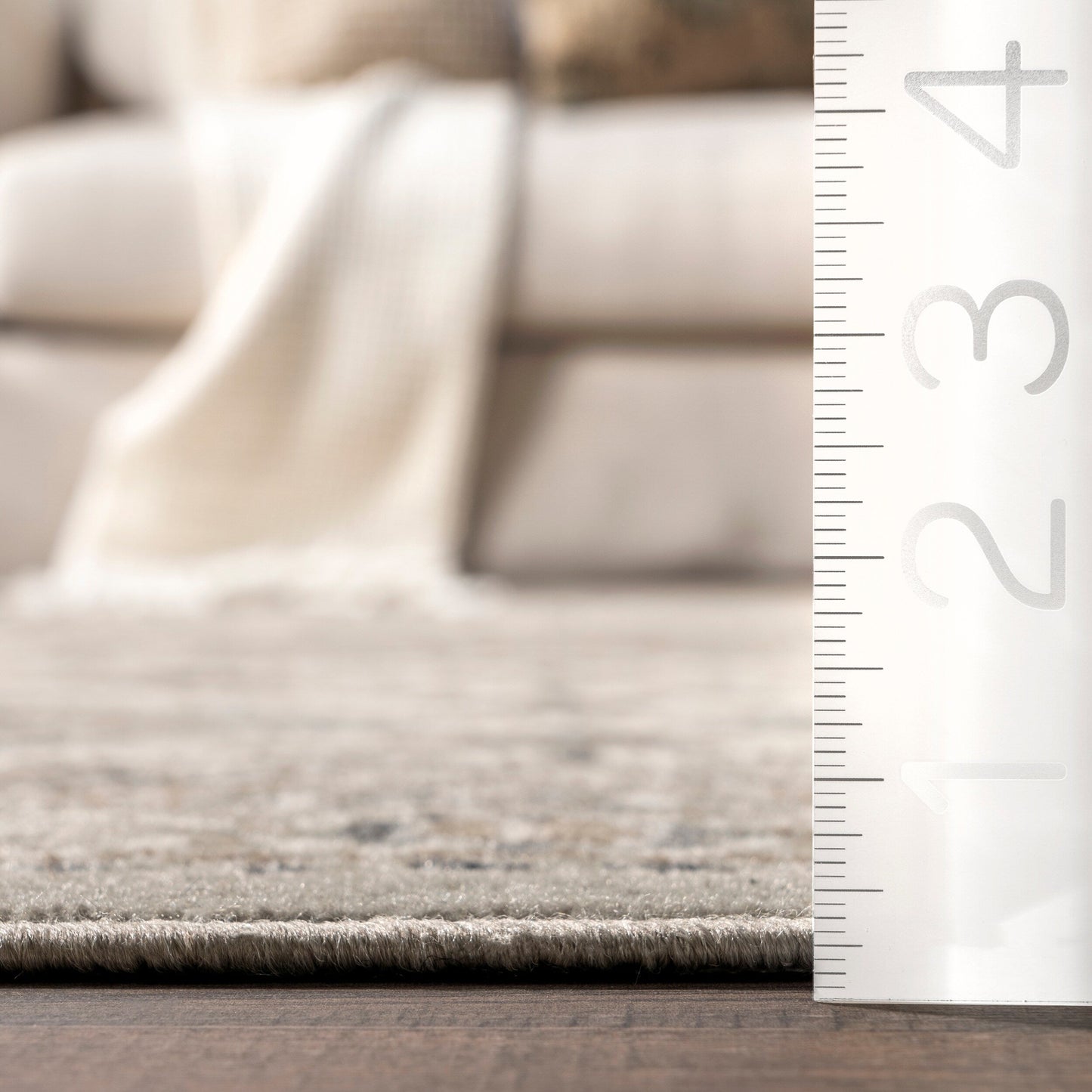 Tapis carrelé traditionnel Nuloom Becca