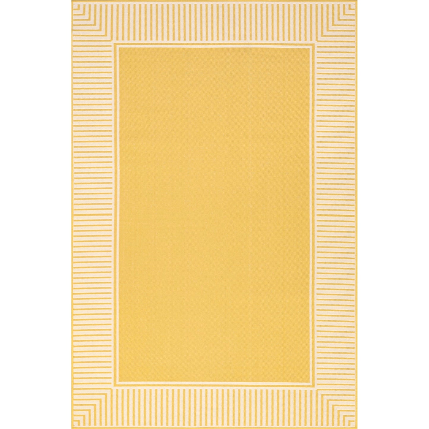 Tapis d'intérieur/extérieur classique à bordures Nuloom Leah