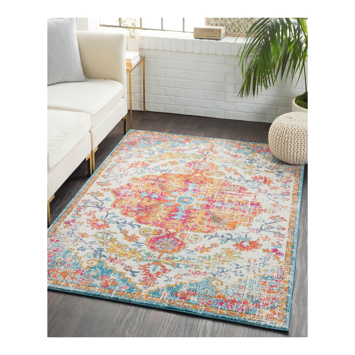 Tapis bohème vintage Caressa de Livabliss