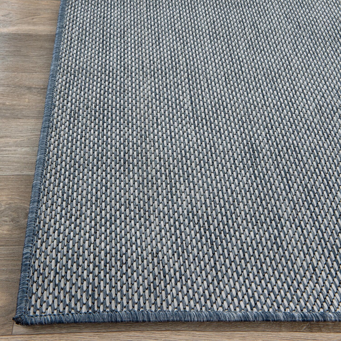 Tapis contemporain solide pour intérieur/extérieur
