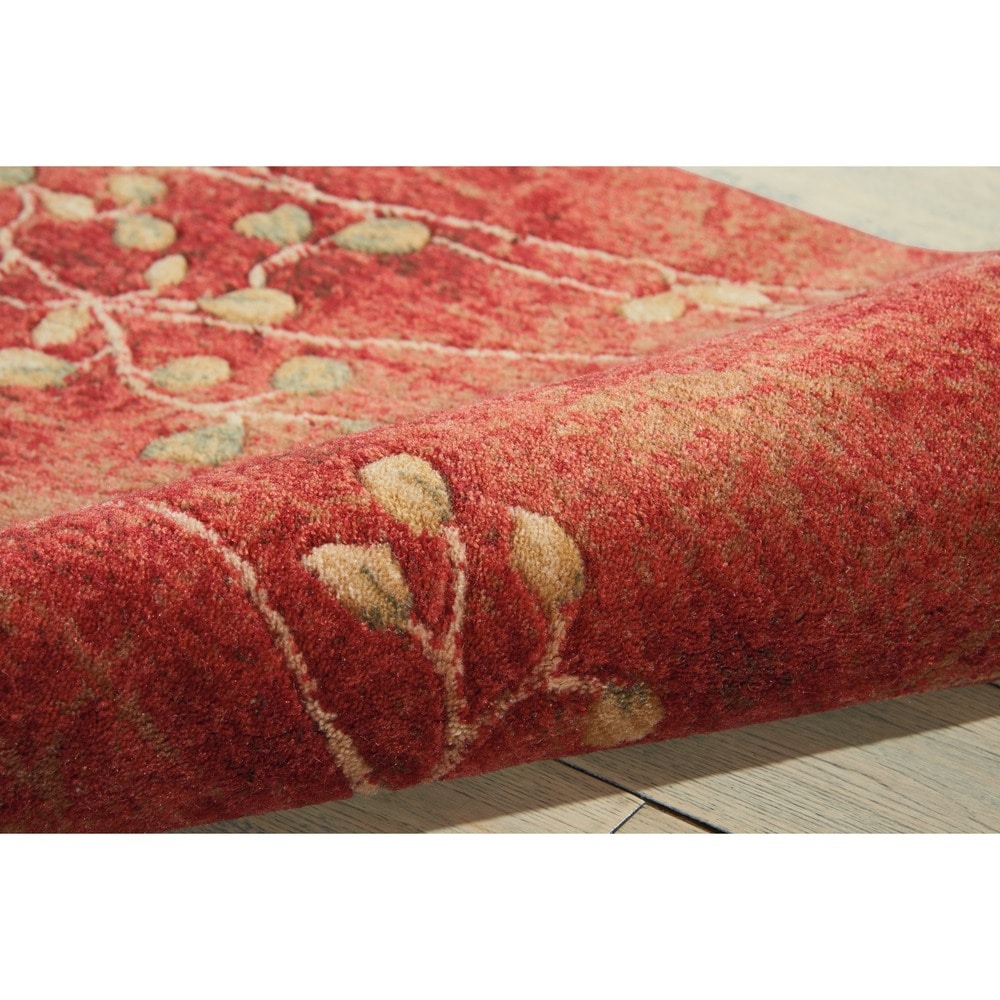 Tapis floral contemporain Nourison Somerset