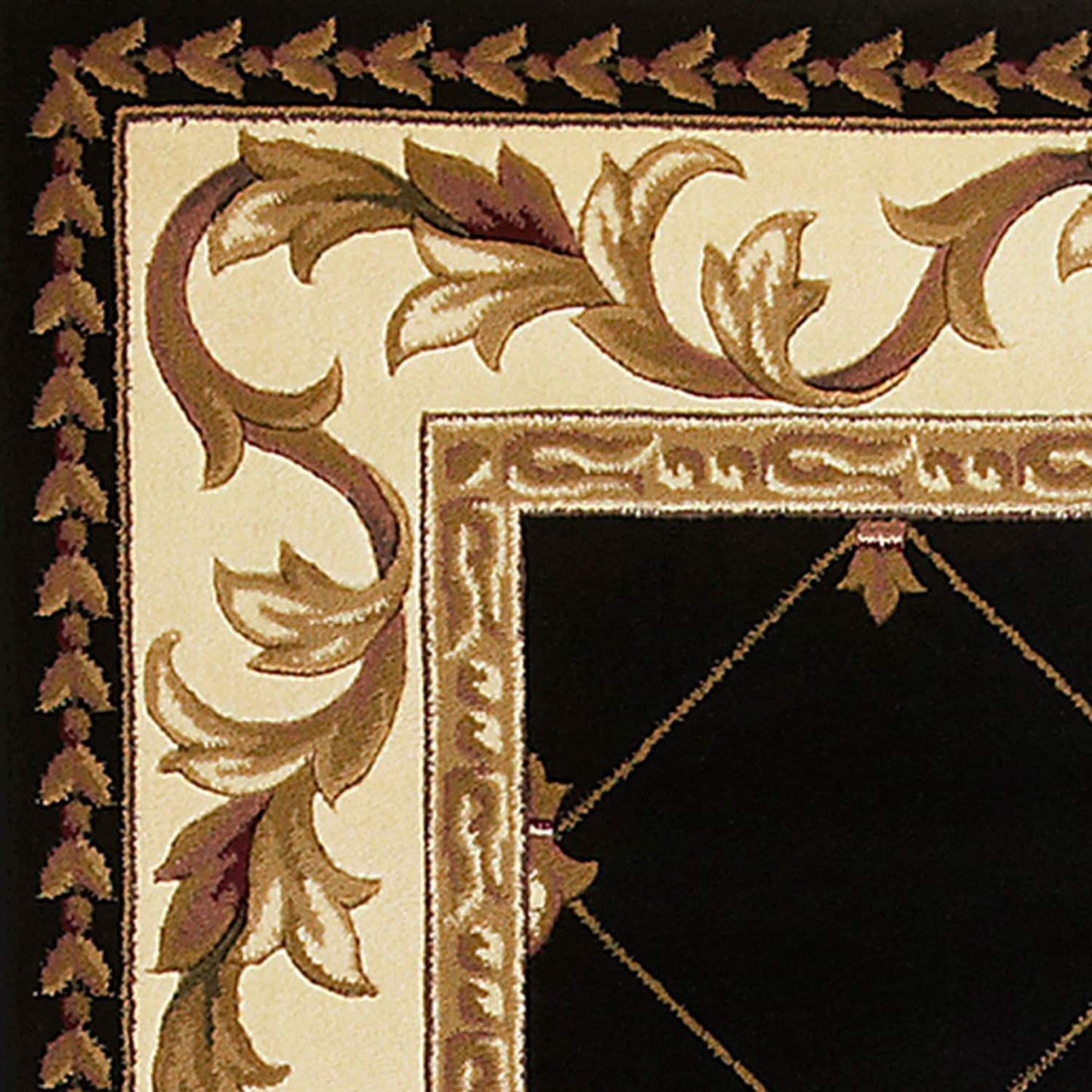 Tapis à treillis à bordure victorienne Domani Classics