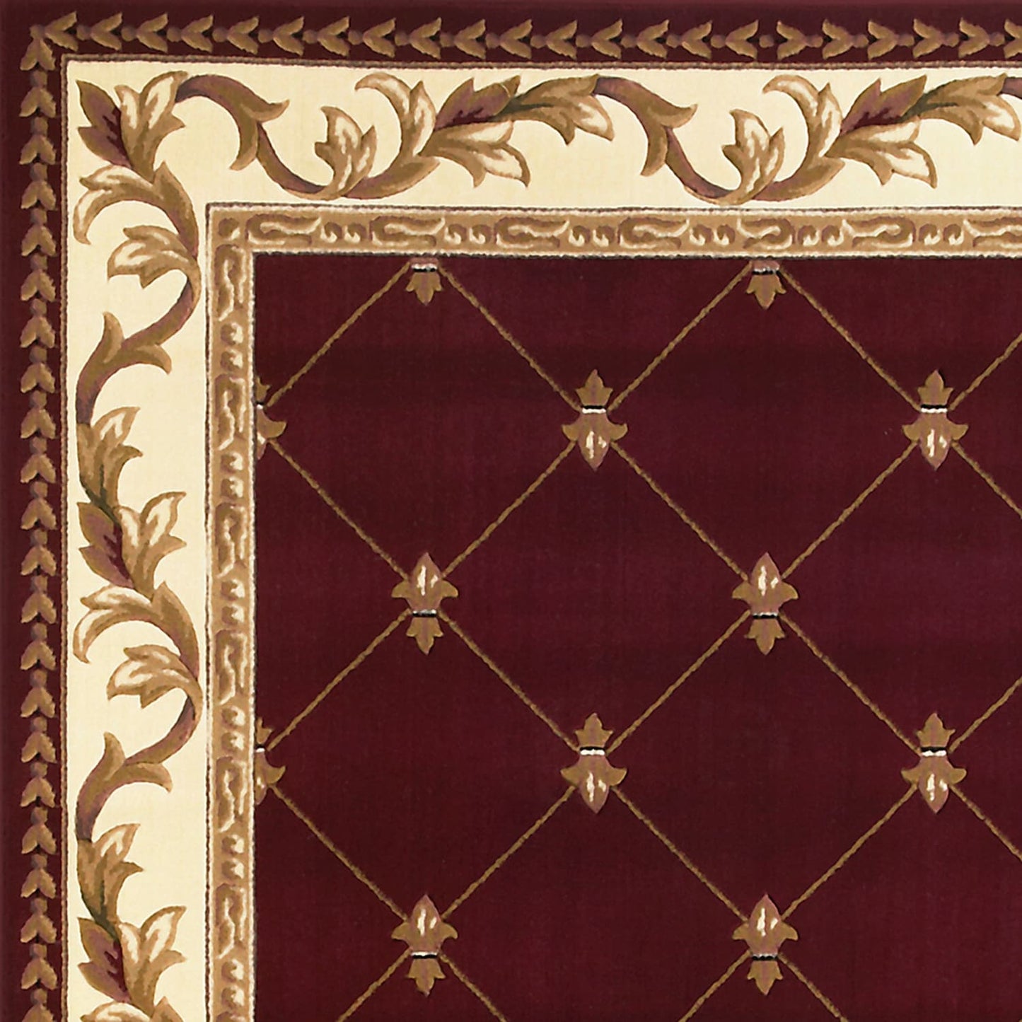 Tapis à treillis à bordure victorienne Domani Classics