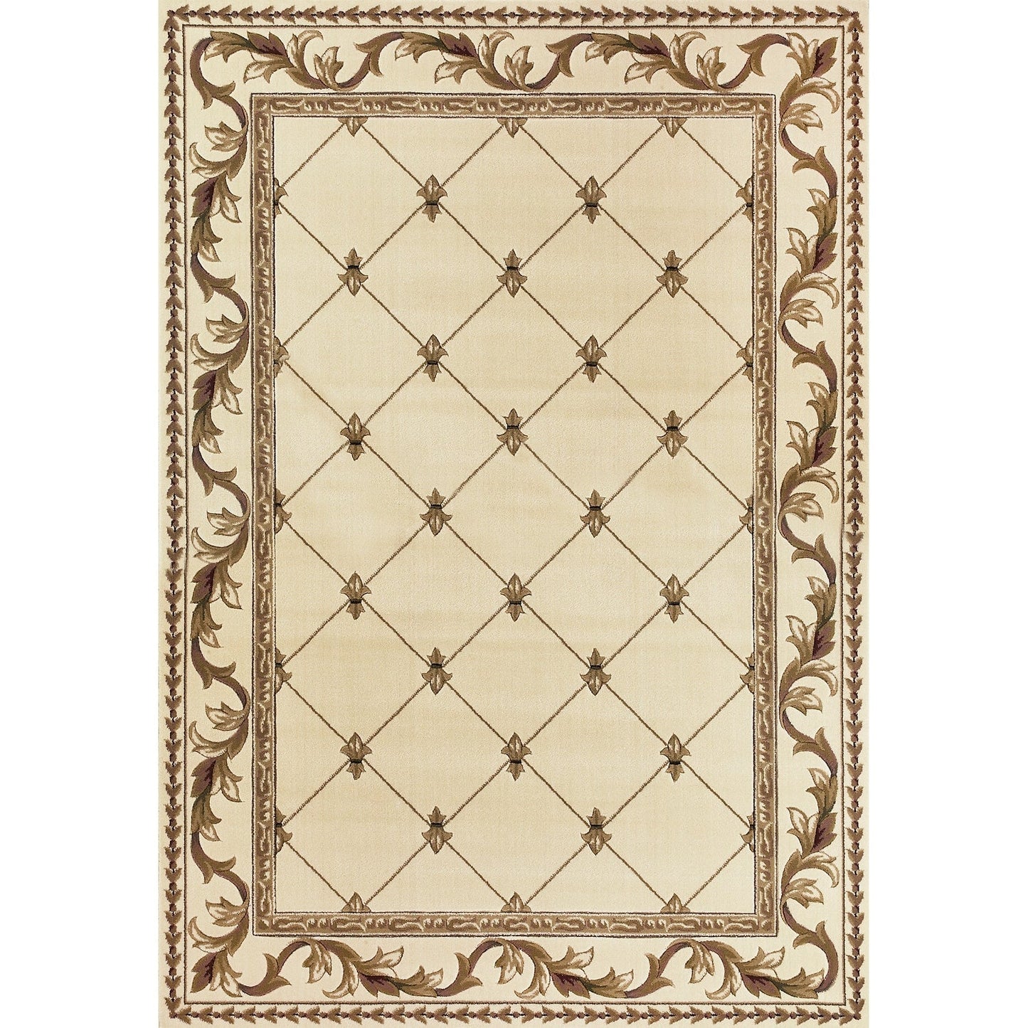 Tapis à treillis à bordure victorienne Domani Classics