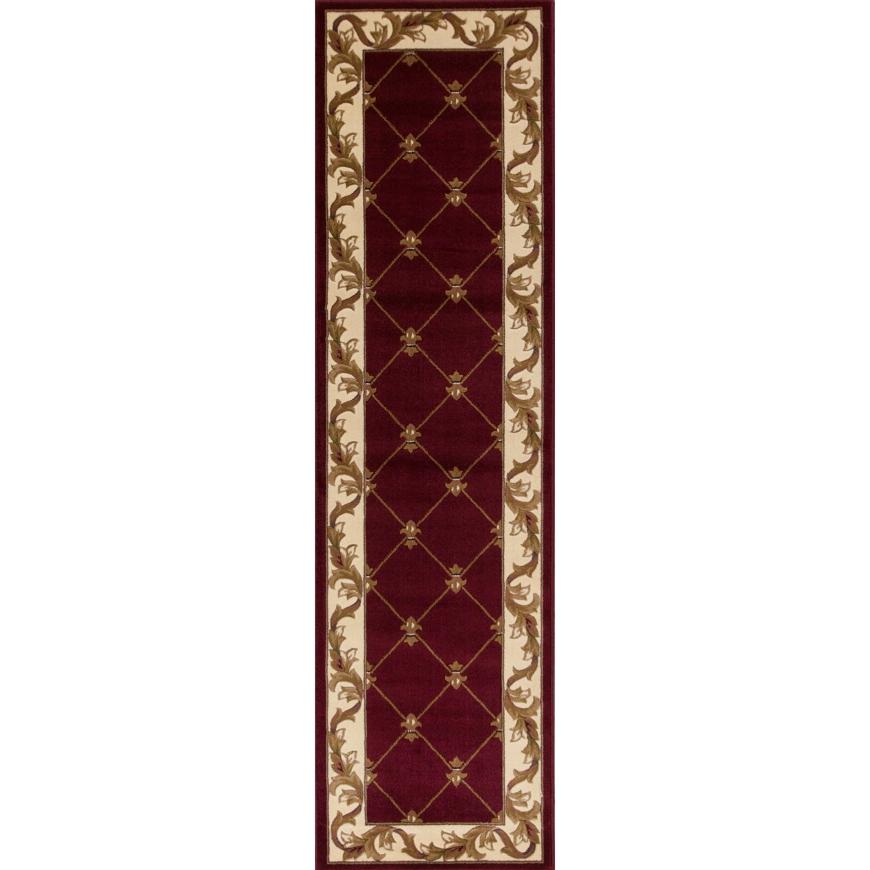 Tapis à treillis à bordure victorienne Domani Classics