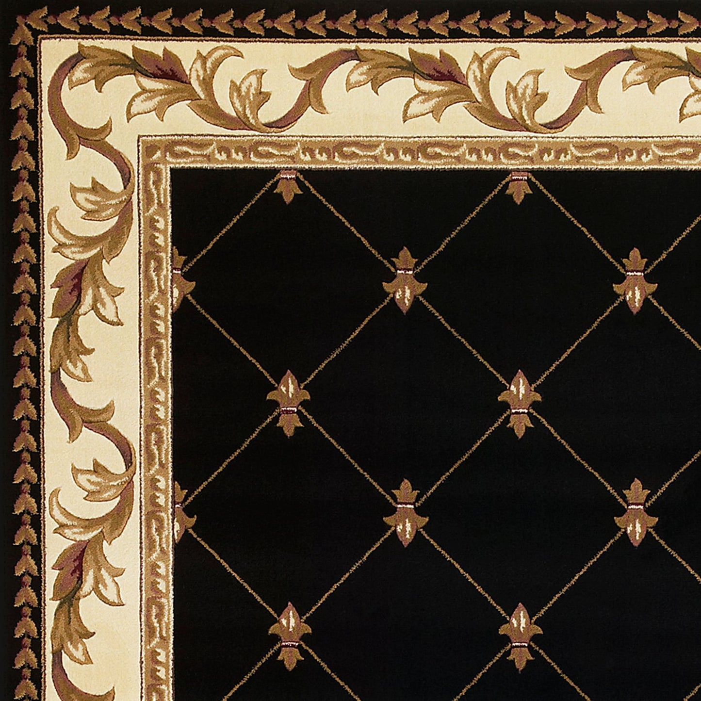 Tapis à treillis à bordure victorienne Domani Classics