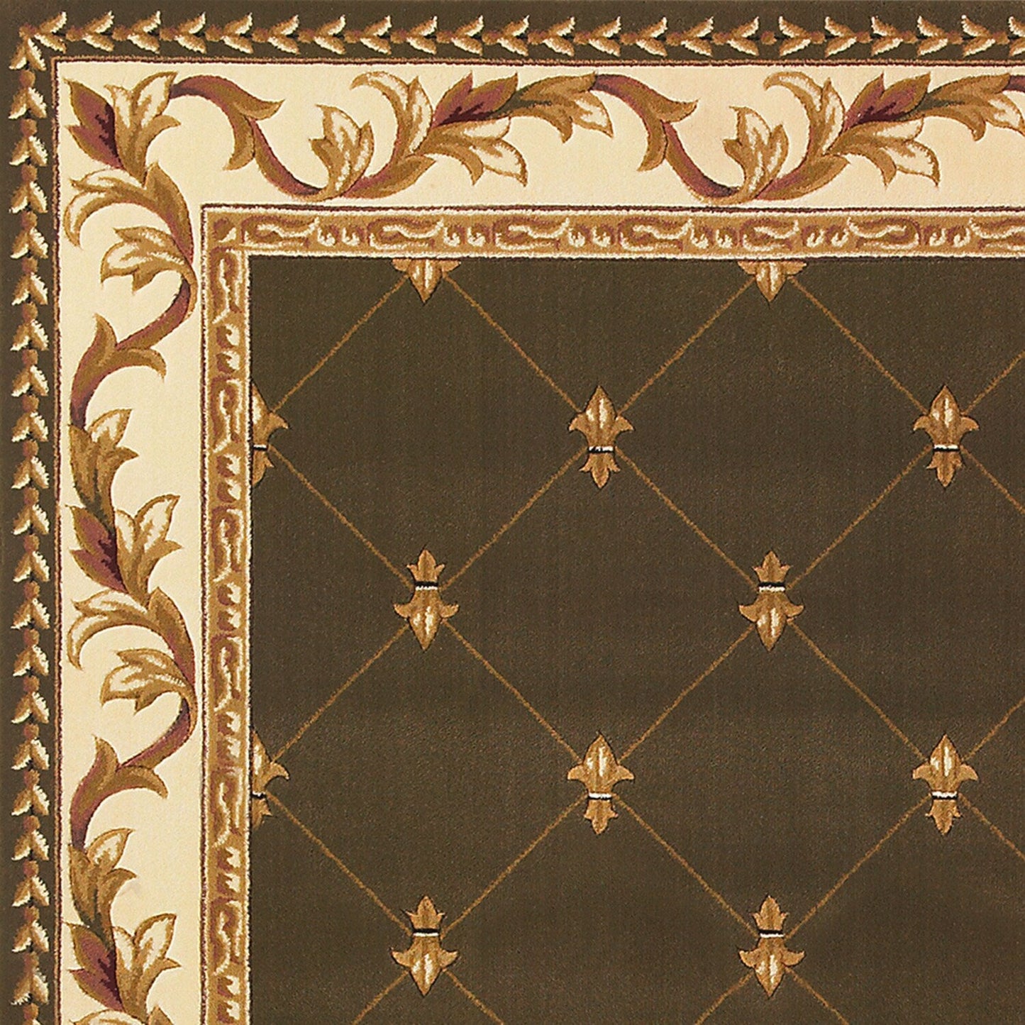 Tapis à treillis à bordure victorienne Domani Classics