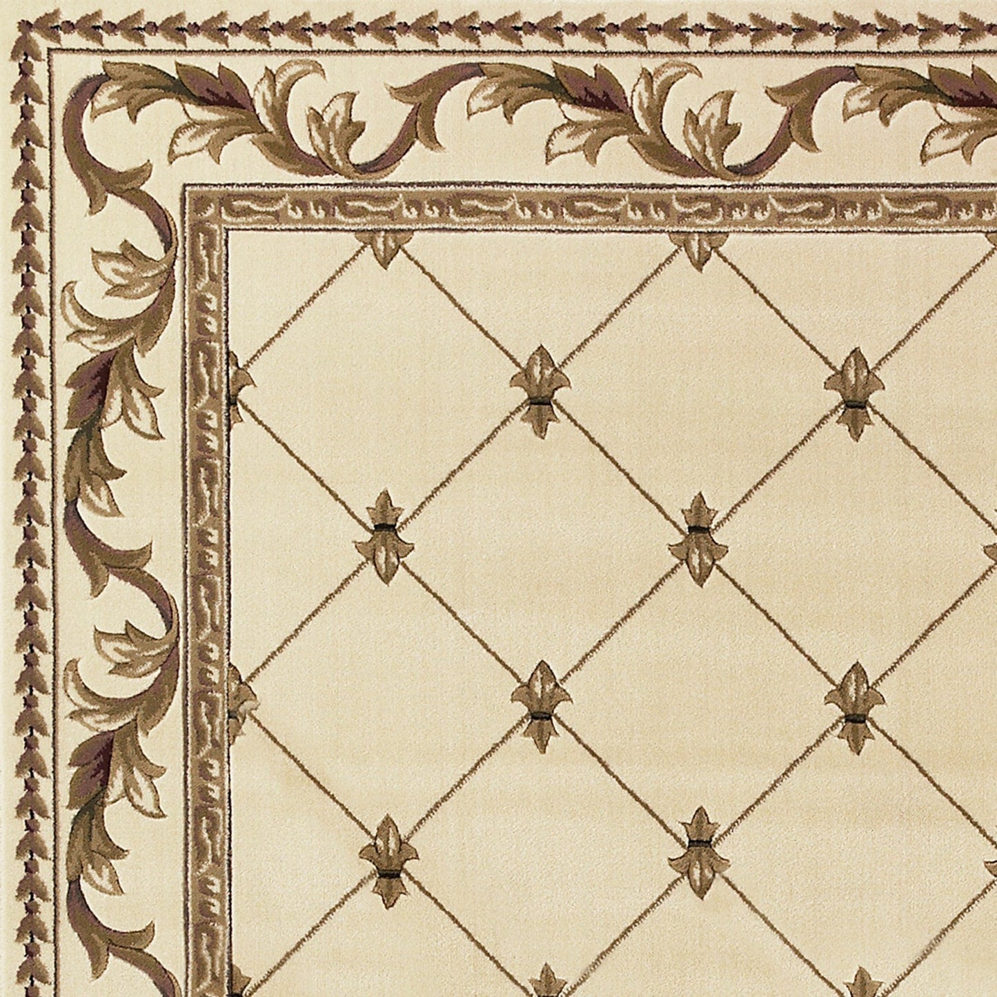 Tapis à treillis à bordure victorienne Domani Classics