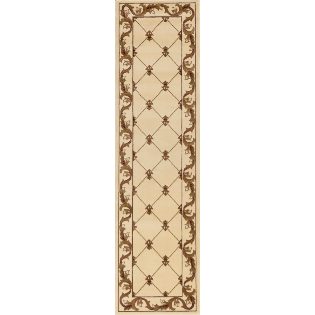 Tapis à treillis à bordure victorienne Domani Classics