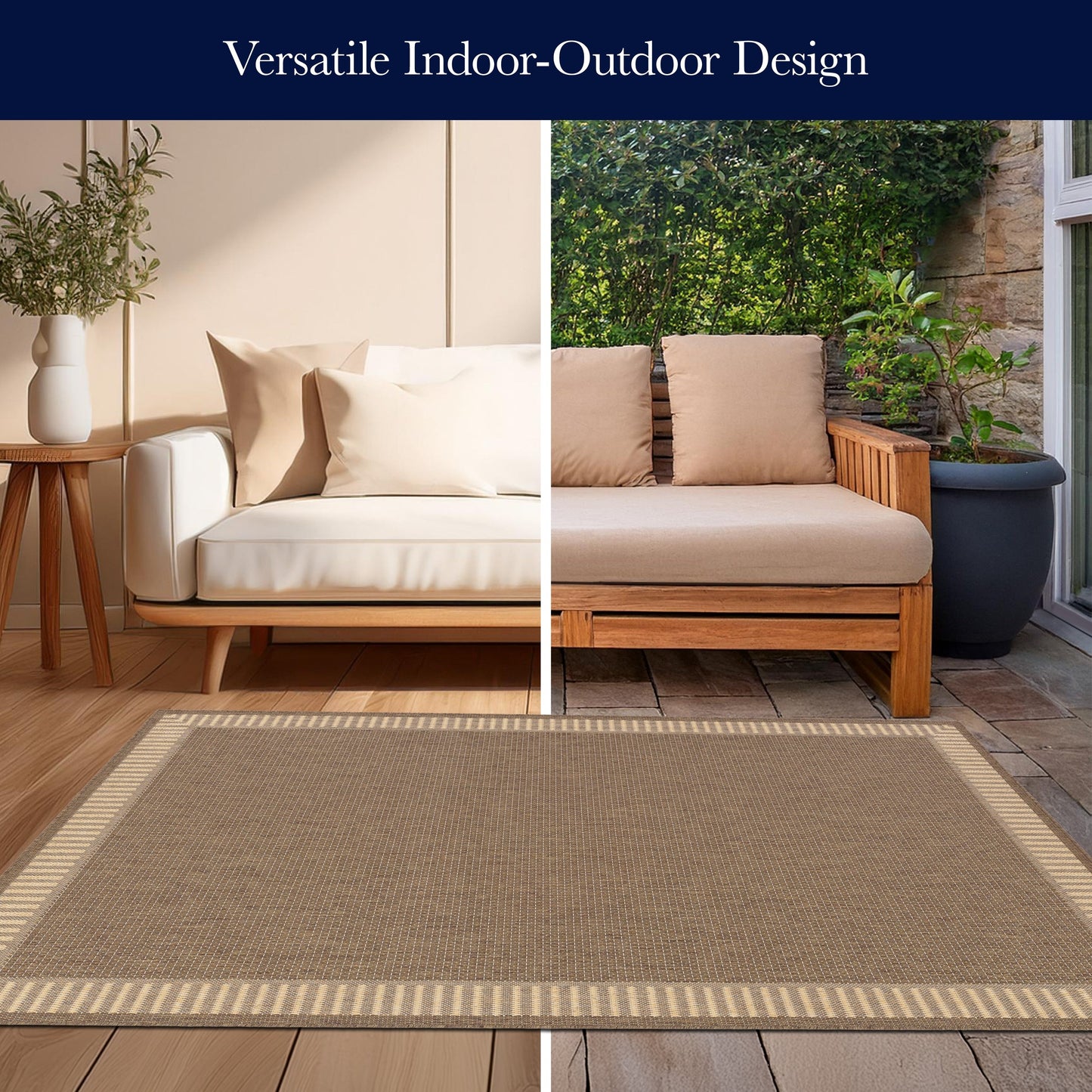 Tapis d'intérieur et d'extérieur Dream Decor Rugs Pergola Flame