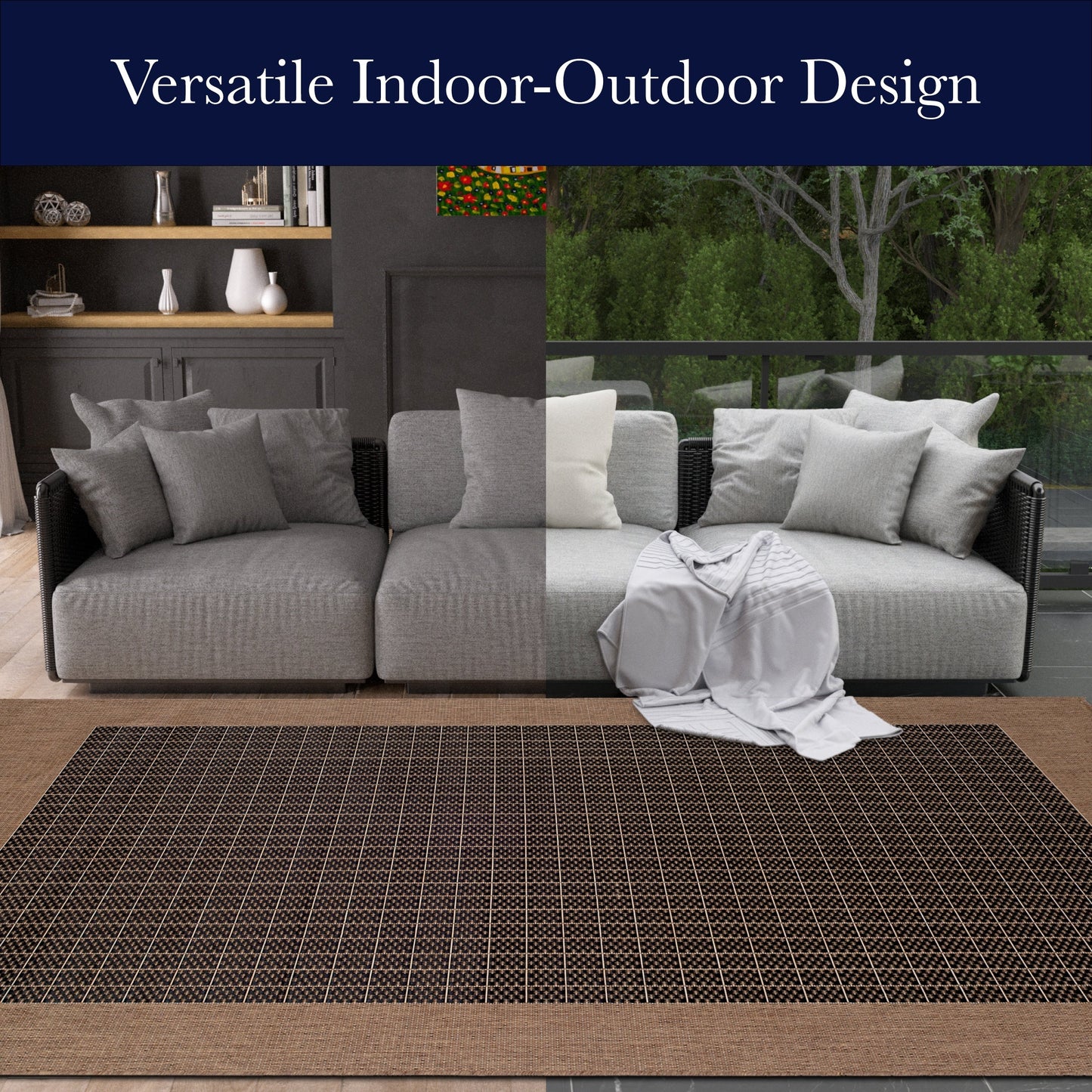 Tapis d'intérieur et d'extérieur Dream Decor Rugs Pergola Quad
