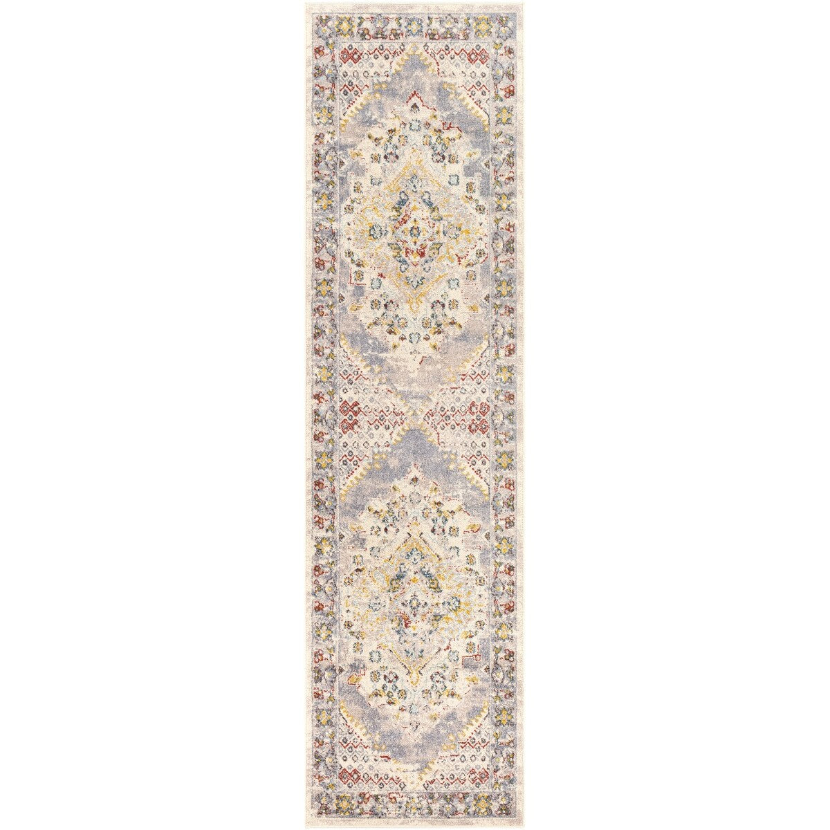 Tapis médaillon persan traditionnel Livabliss Elmas
