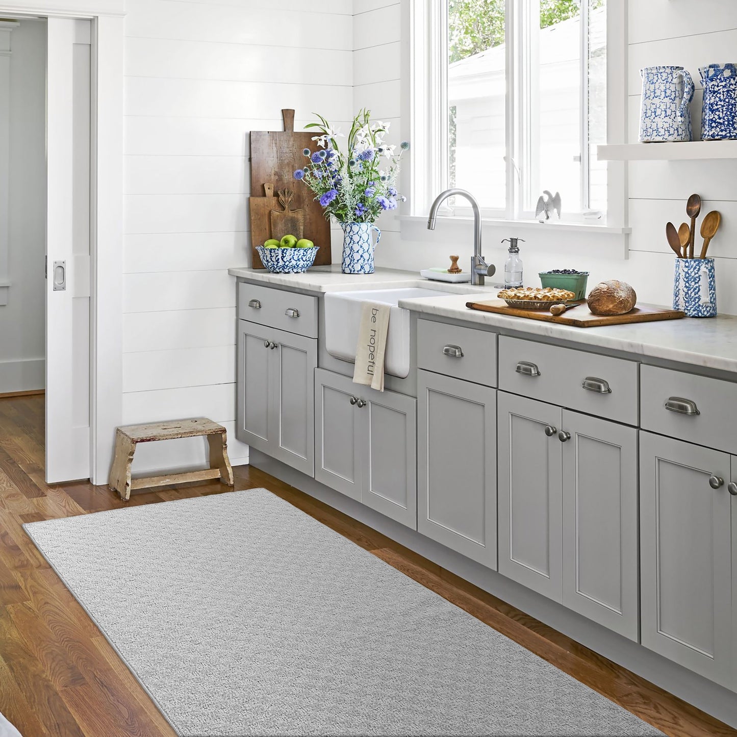 Tapis d'intérieur uni Garland Rug Medallion