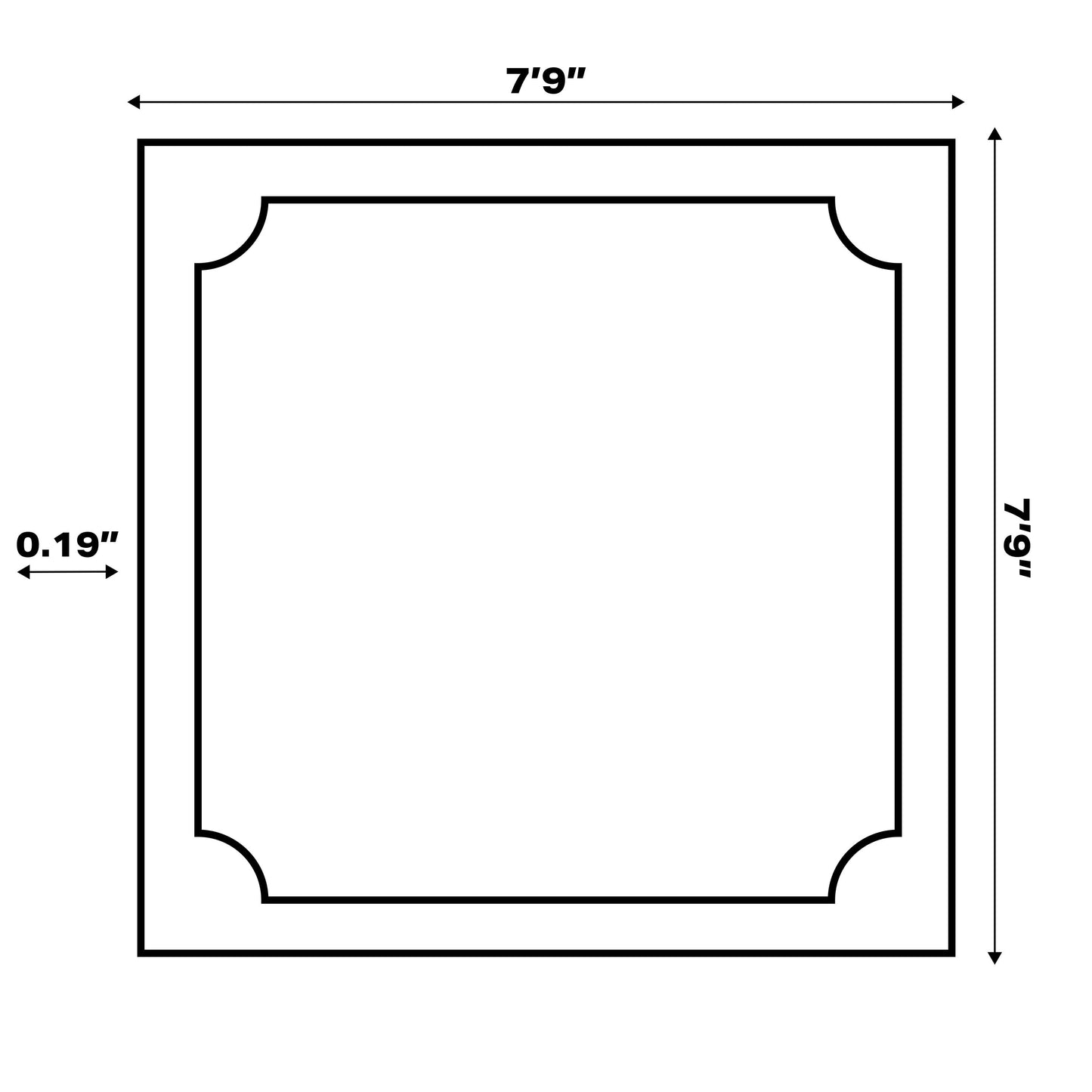 JONATHAN Y Tapis intérieur/extérieur à fronde de palmier Galon