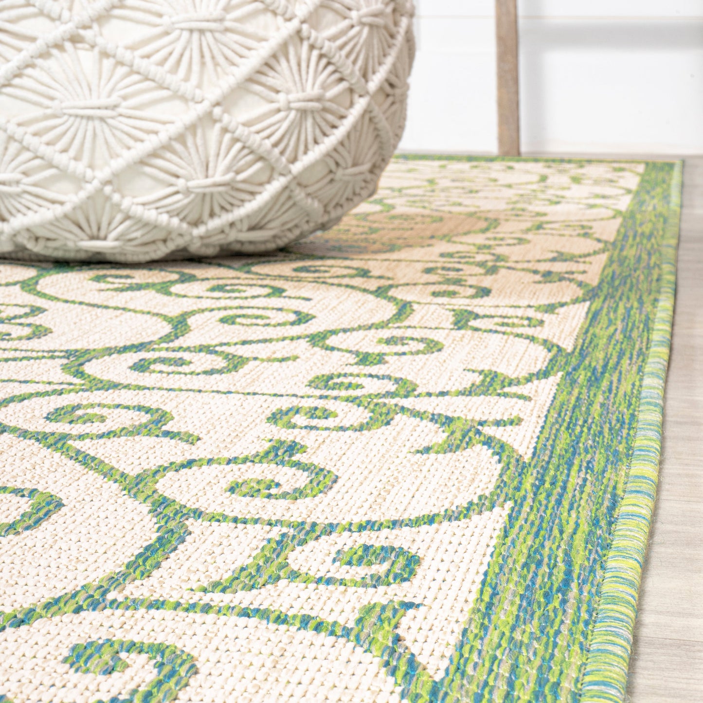 Tapis d'intérieur/extérieur texturé JONATHAN Y Ourika