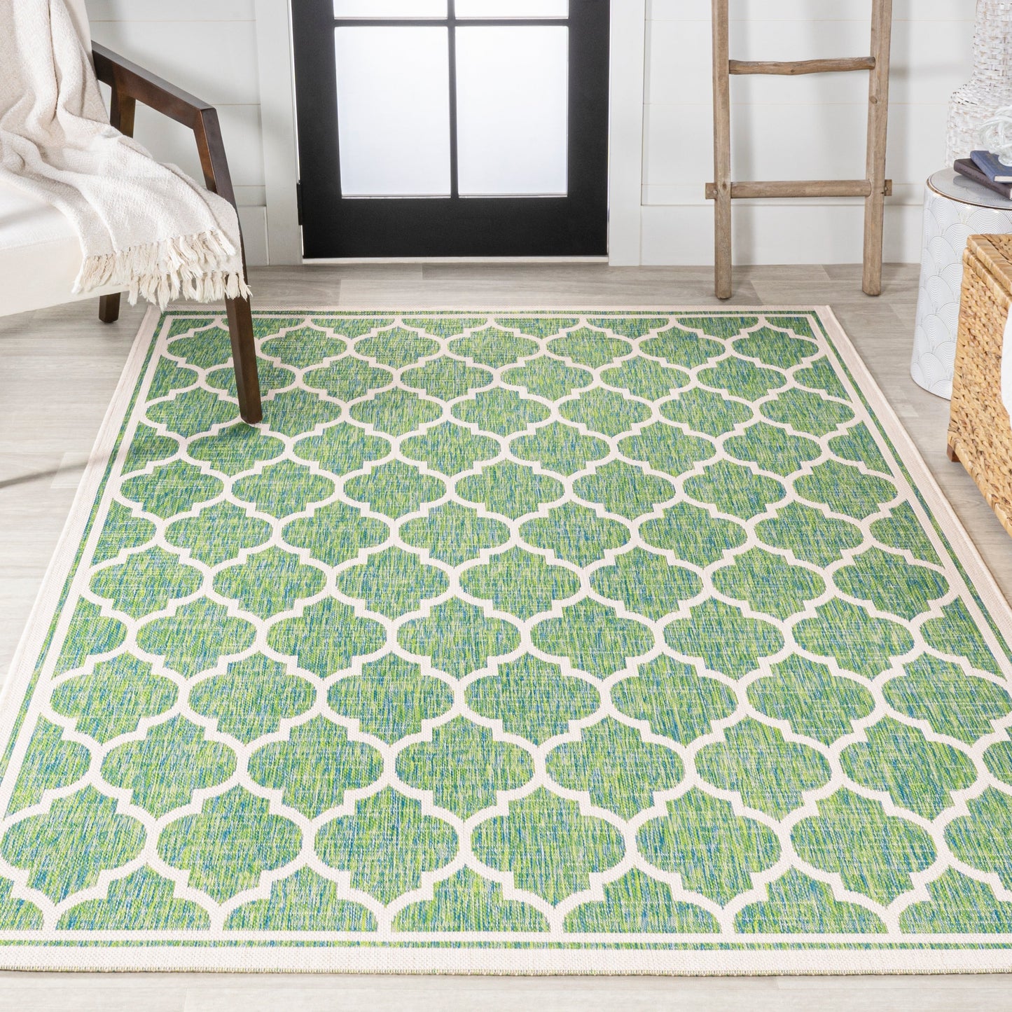 JONATHAN Y Zinnia Textured Weave Indoor/Outdoor Area Rug