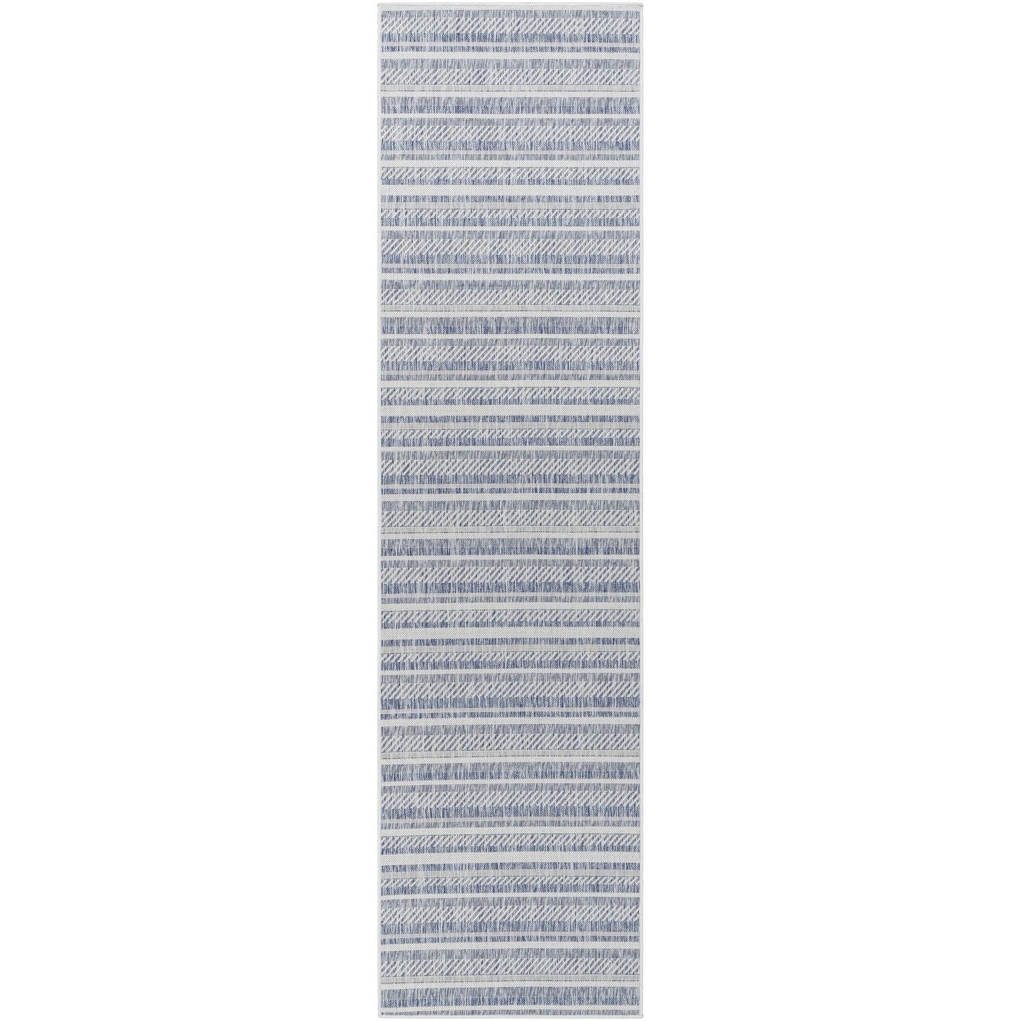 Tapis d'extérieur à rayures bohèmes Livabliss Eagean