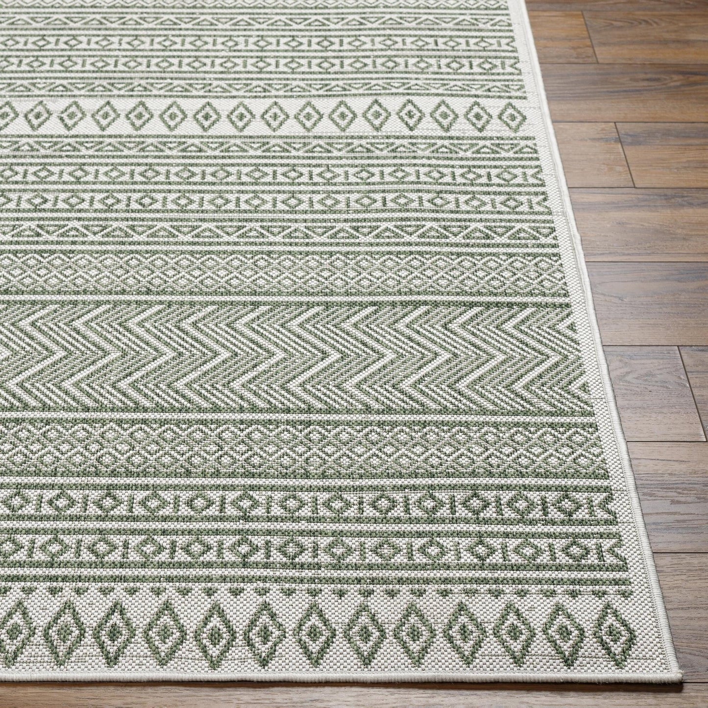 Tapis d'extérieur tribal bohème égéen Livabliss