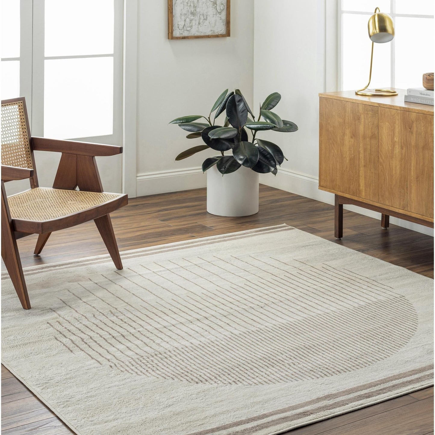 Tapis minimaliste ombré Livabliss Floransa