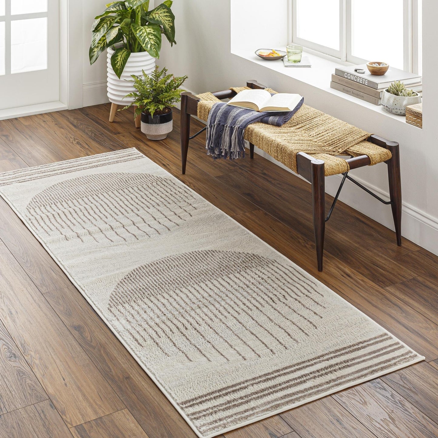 Tapis minimaliste ombré Livabliss Floransa