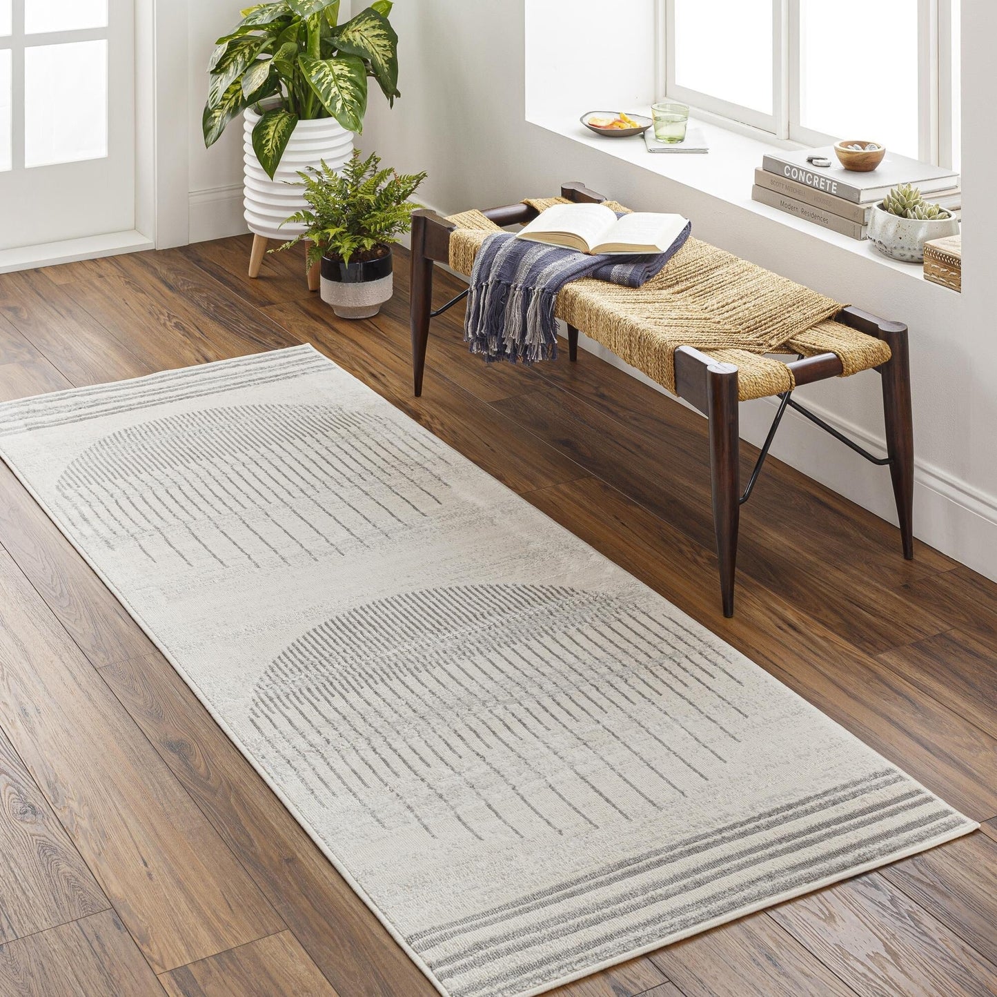 Tapis minimaliste ombré Livabliss Floransa