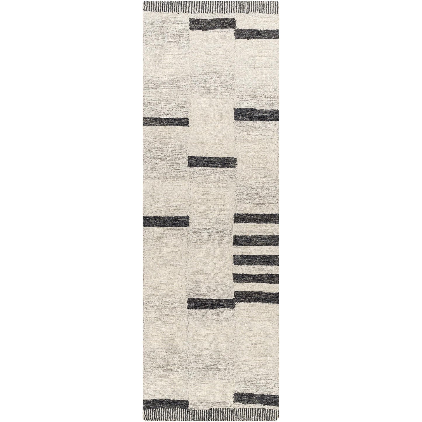 Tapis géométrique en laine touffeté à la main Livabliss Granada