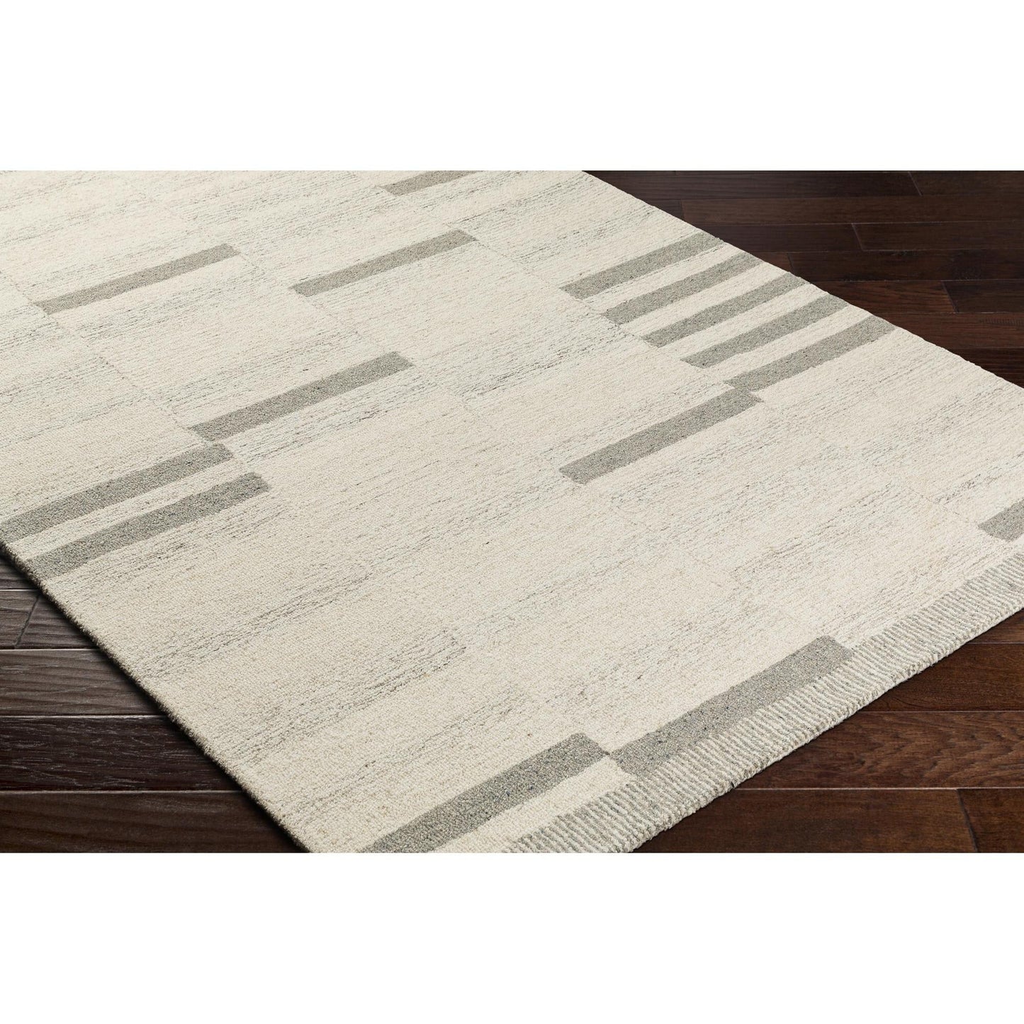 Tapis géométrique en laine touffeté à la main Livabliss Granada