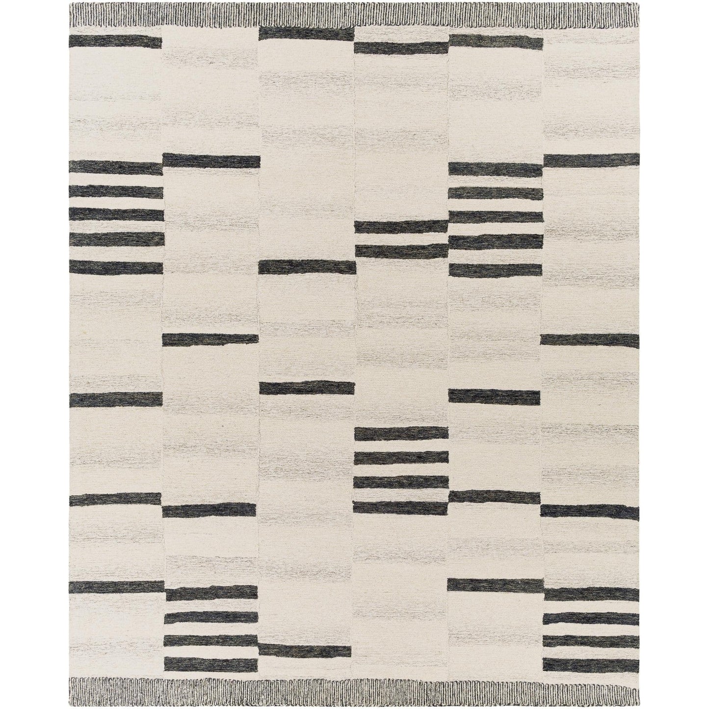 Tapis géométrique en laine touffeté à la main Livabliss Granada