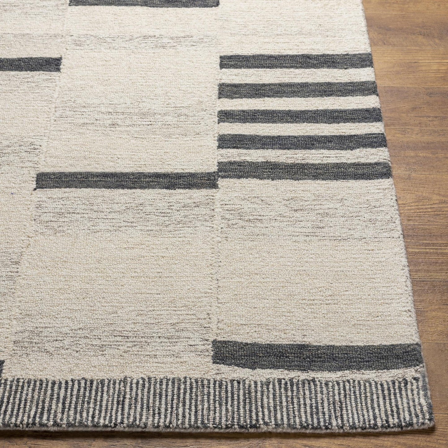 Tapis géométrique en laine touffeté à la main Livabliss Granada