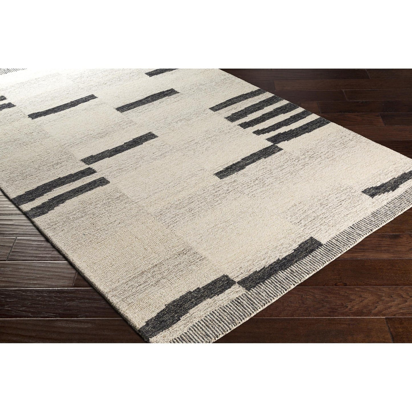 Tapis géométrique en laine touffeté à la main Livabliss Granada
