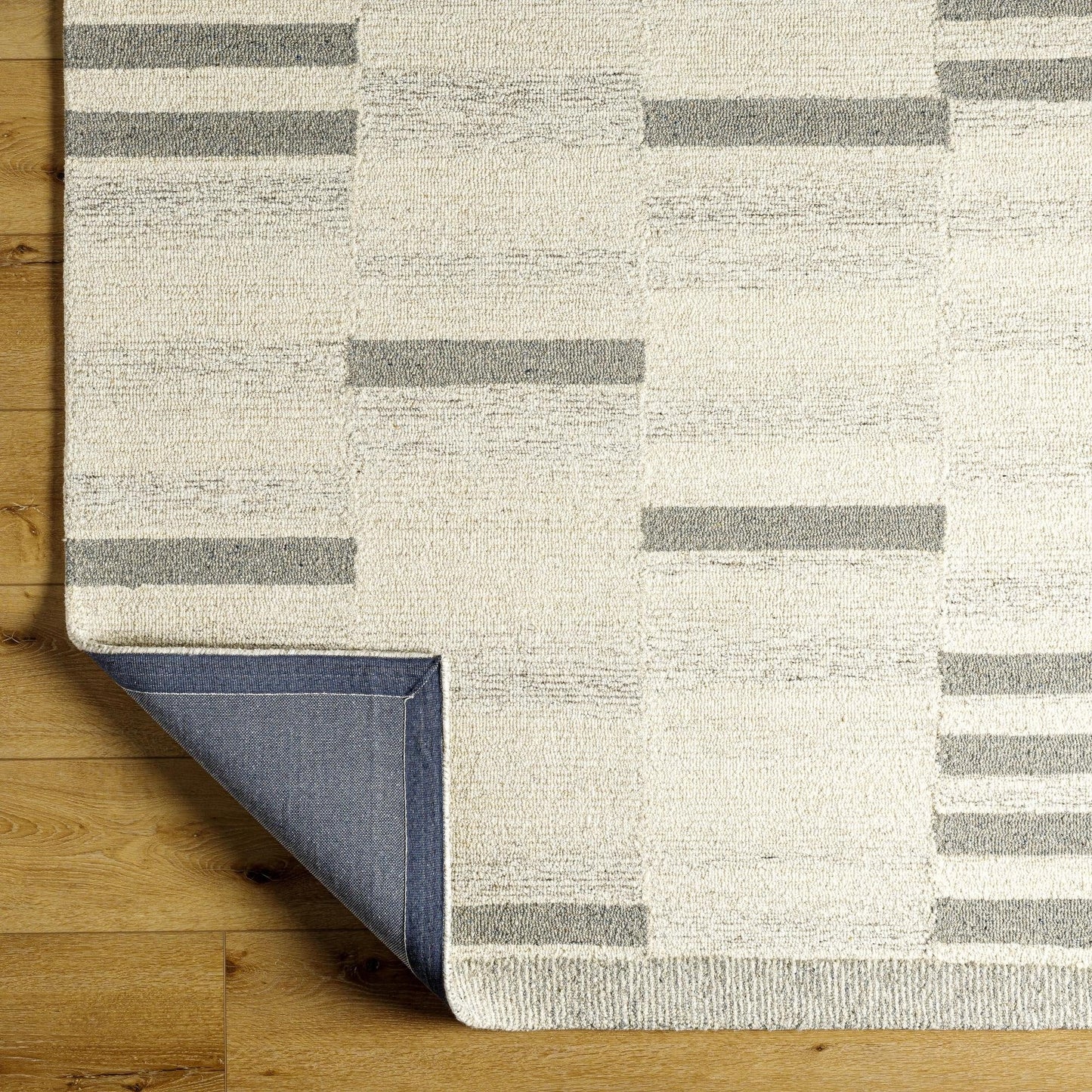 Tapis géométrique en laine touffeté à la main Livabliss Granada