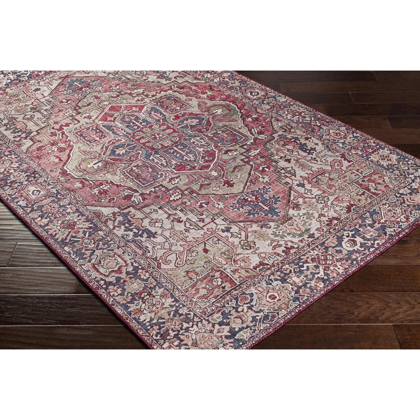 Tapis médaillon traditionnel Livabliss Iris revisité