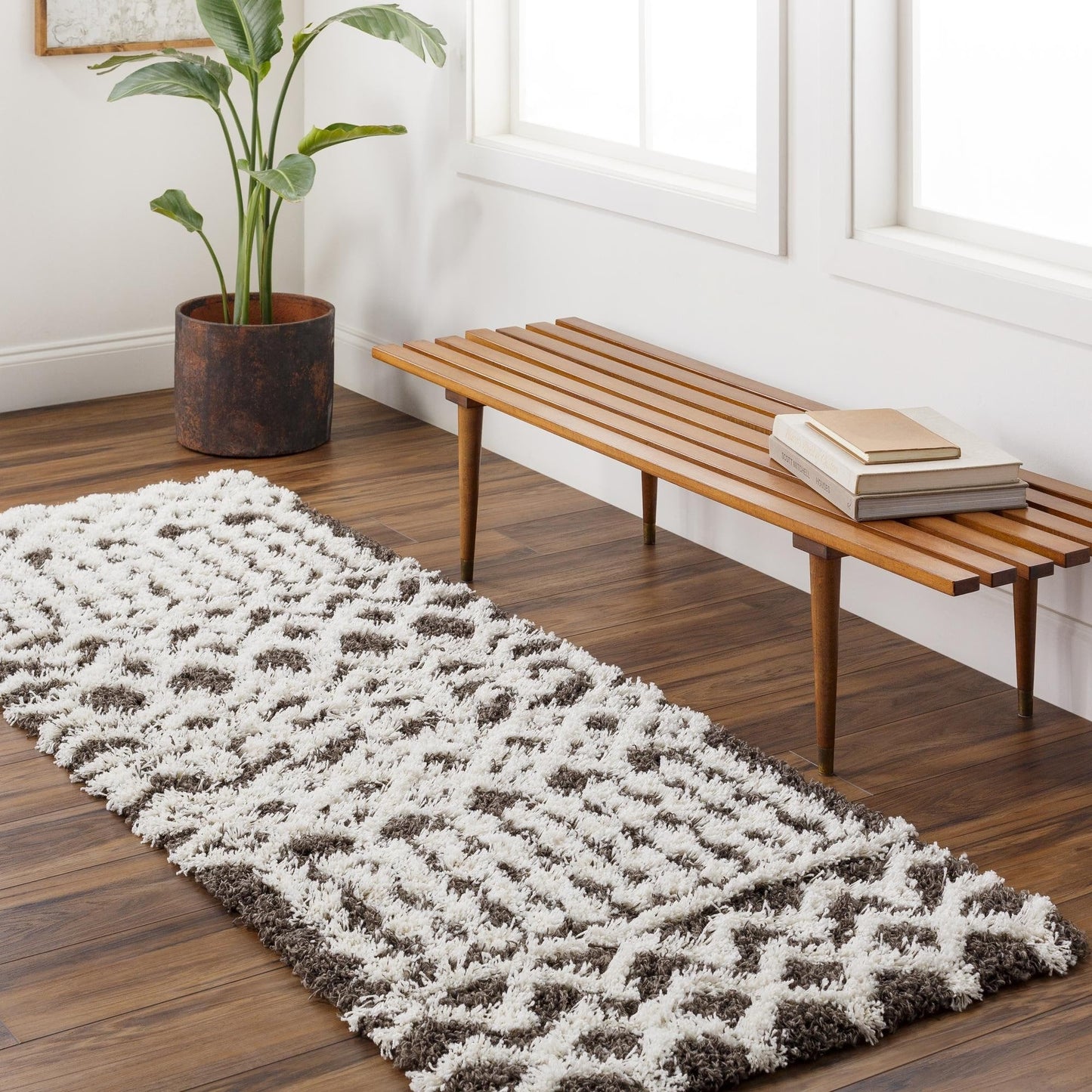 Tapis tribal bohème urbain Livabliss