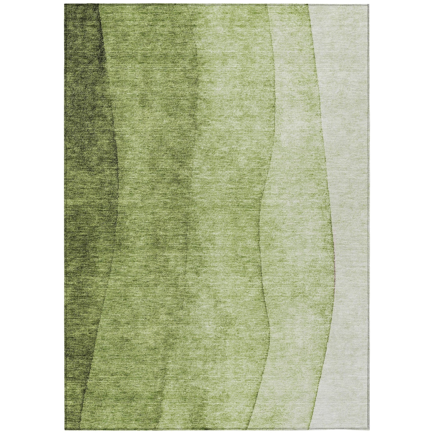 Machine Washable Indoor/ Outdoor Chantille Contemporary Ombre Rug
