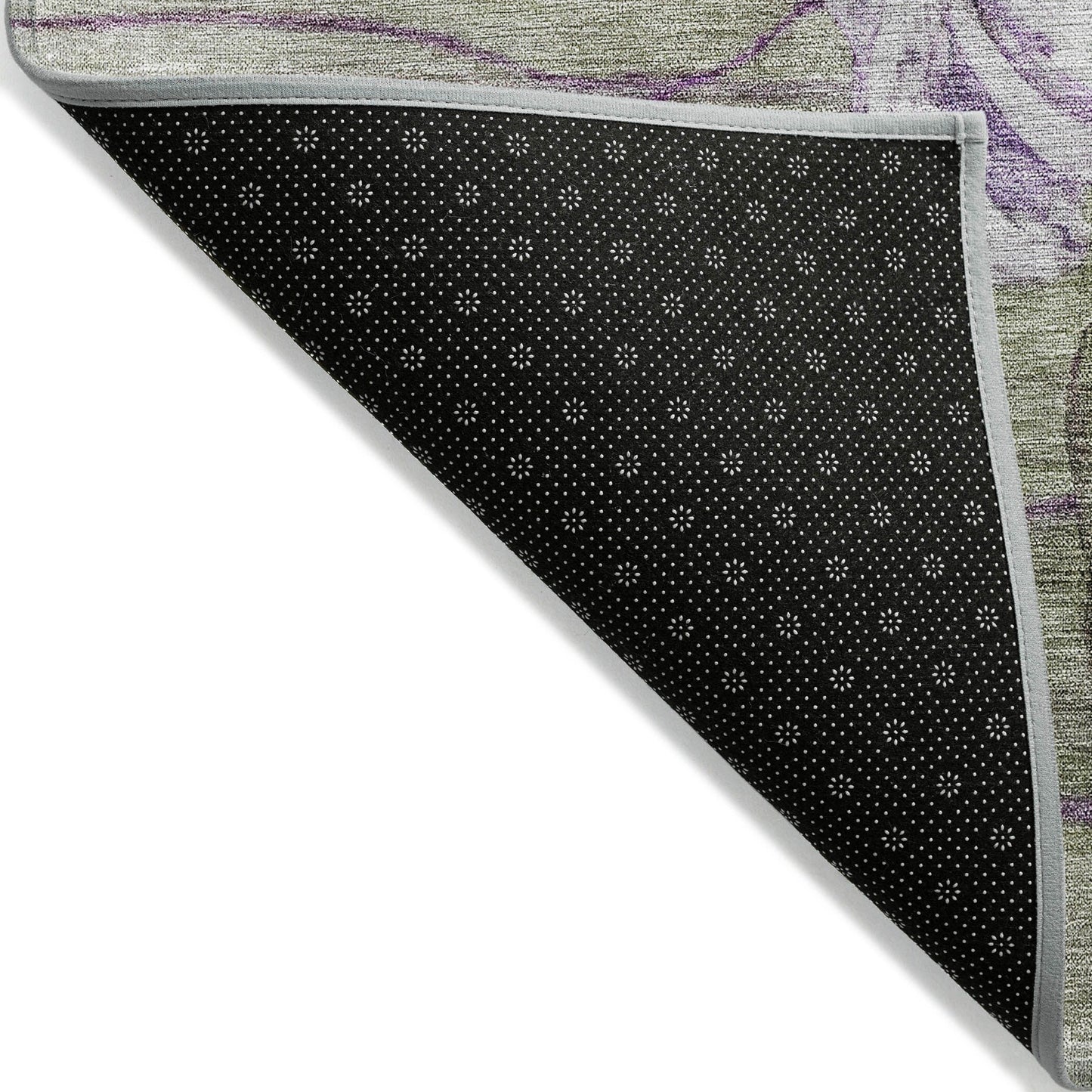 Tapis floral moderne Chantille lavable en machine pour intérieur/extérieur