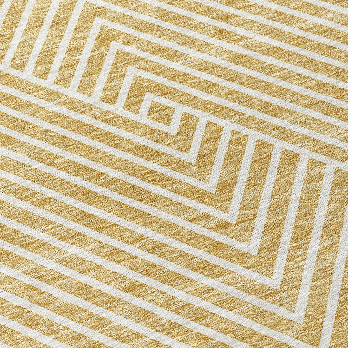 Tapis moderne Geo Chantille lavable en machine pour intérieur/extérieur