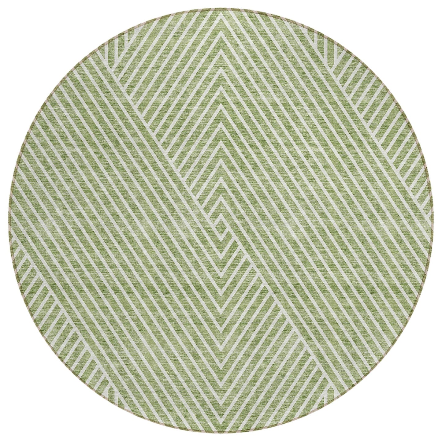 Tapis moderne Geo Chantille lavable en machine pour intérieur/extérieur