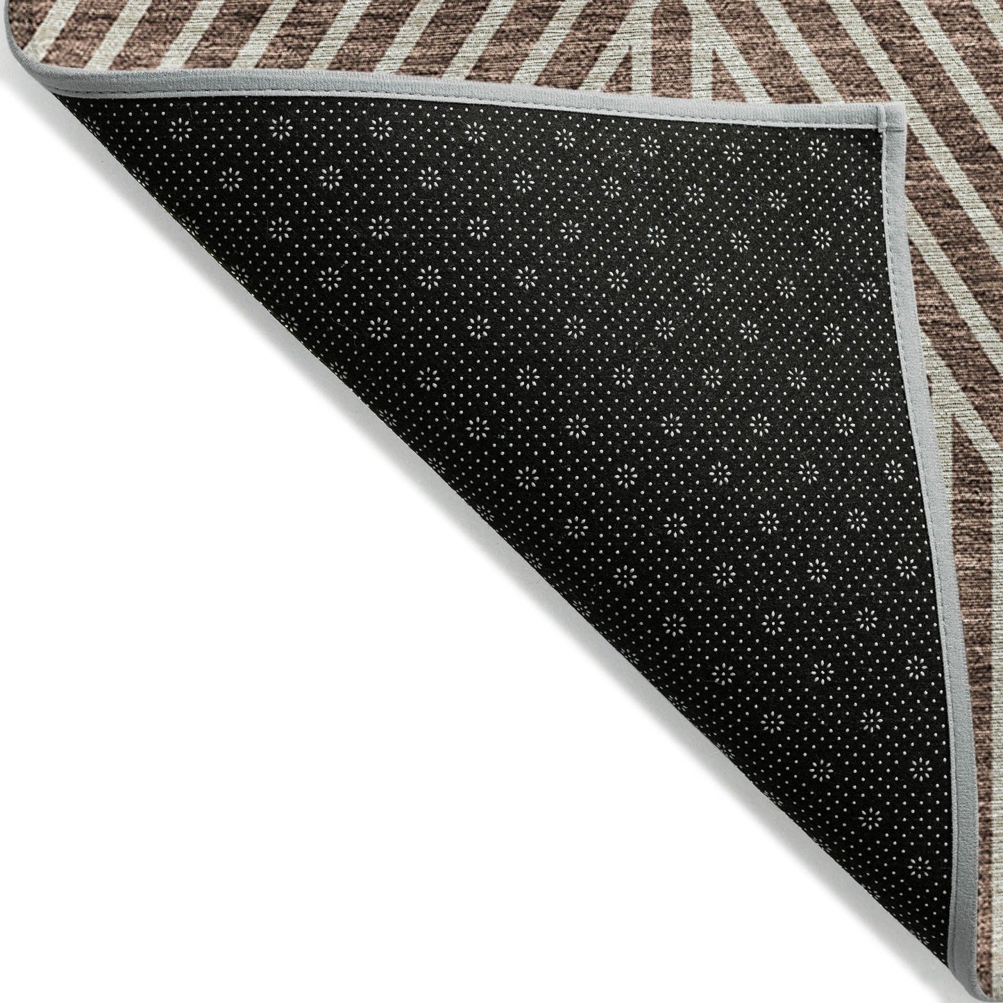 Tapis moderne Geo Chantille lavable en machine pour intérieur/extérieur