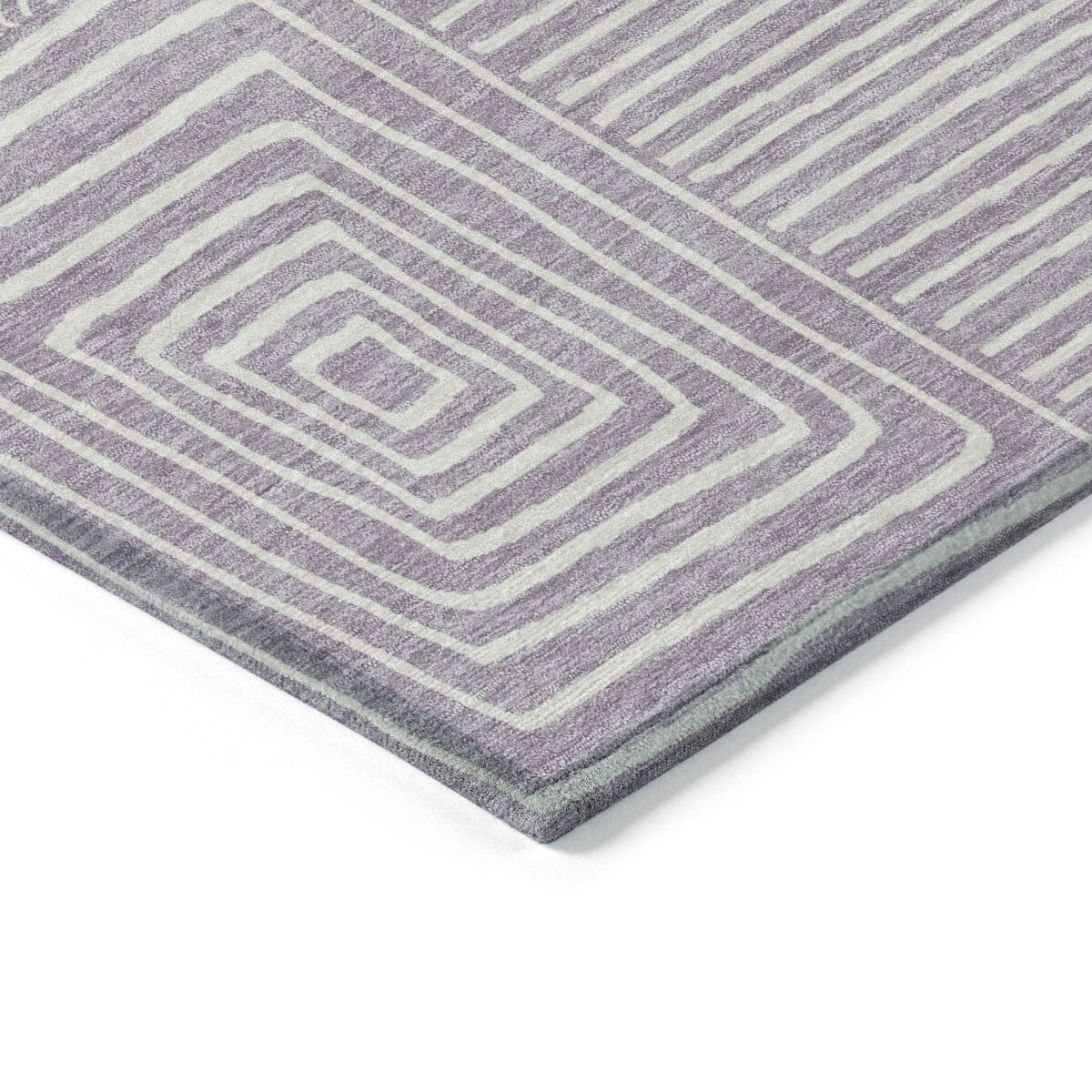 Tapis Chantille moderne en mosaïque lavable en machine pour intérieur/extérieur