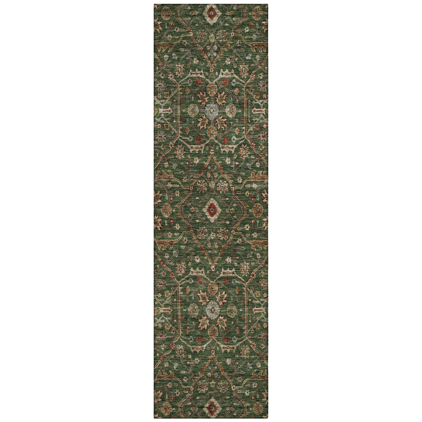 Tapis persan traditionnel Chantille lavable en machine pour intérieur/extérieur
